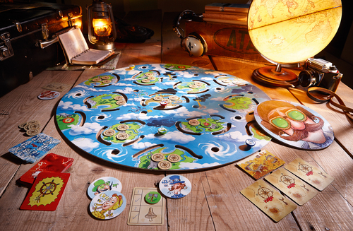 Monopolis The Treasure of 13 Island Base Tabletop, Board and Card Game