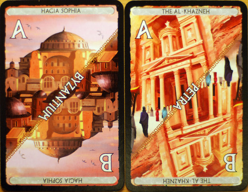 Monopolis 7 Wonders Cities Expansion Board and Card Game