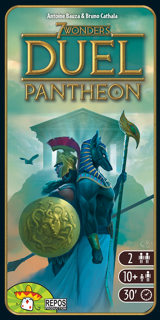 7 Wonders Duel: Pantheon Expansion Board Game Monopolis 7 Wonders Pantheon Expansion Tabletop, Board and Card Game