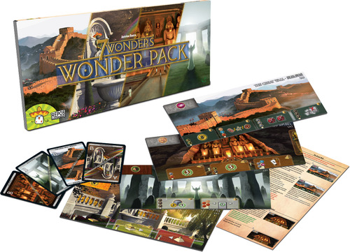 7 Wonders Wonder Pack Expansion Board game Monopolis 7 Wonders Wonder Pack Expansion Tabletop, Board and Card Game