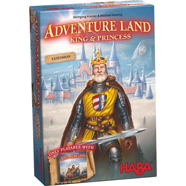 Monopolis Adventure Land King and Princess Expansion Tabletop, Board and Card Game
