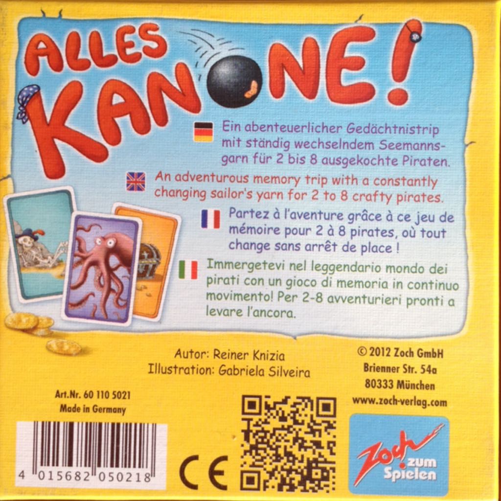 Alles Kanone Card Game Monopolis Alles Kanone Base Tabletop, Board and Card Game