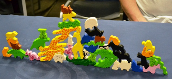 Animal Upon Animal (Tier Auf Tier) Board Game (German-English Version) Monopolis Animal Upon Animal Base Tabletop, Board and Card Game