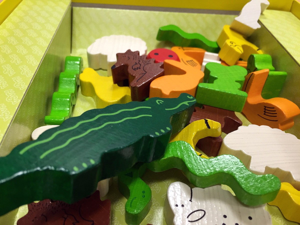 Animal Upon Animal (Tier Auf Tier) Board Game (German-English Version) Monopolis Animal Upon Animal Base Tabletop, Board and Card Game