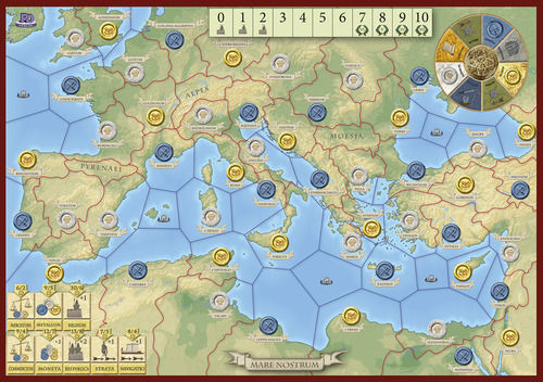 Antike II Board Game Monopolis Antike II Base Tabletop, Board and Card Game