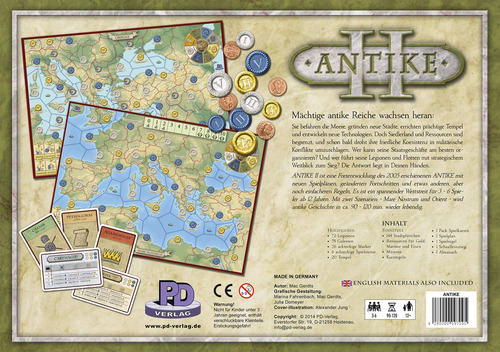 Antike II Board Game Monopolis Antike II Base Tabletop, Board and Card Game