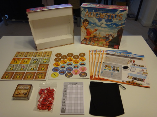 Monopolis Augustus Base Tabletop, Board and Card Game