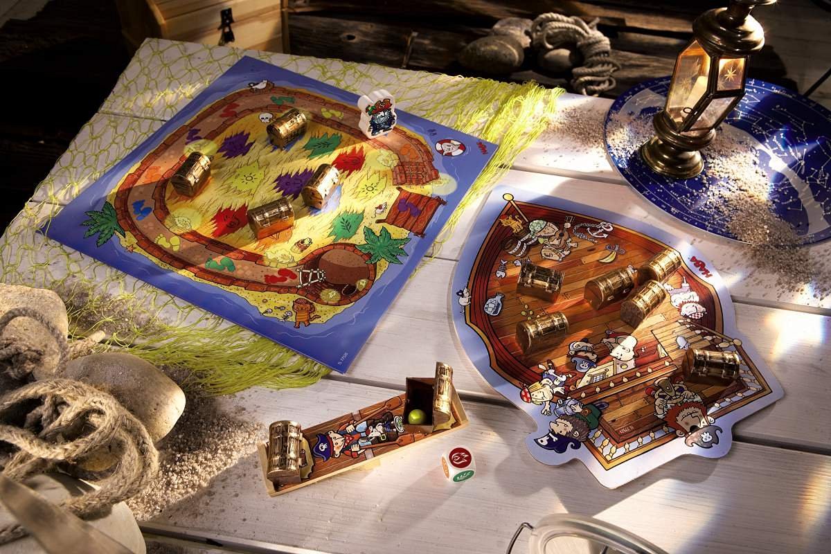 Balance Island (Schatzinsel) Board Game (German-English version) Monopolis Balance Island Base Tabletop, Board and Card Game