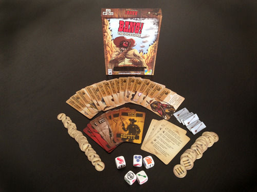 Monopolis Bang! The Dice Game Base Tabletop, Board and Card Game