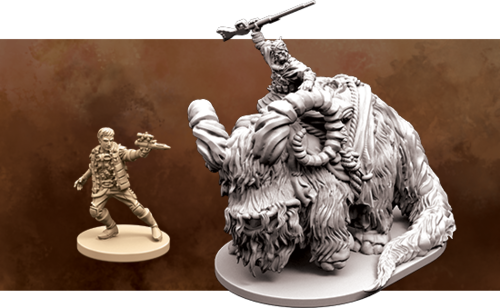 Star Wars Imperial Assault Expansion Bantha Rider Villain Pack Monopolis Star Wars Imperial Assault Bantha Rider Expansion Tabletop, Board and Card Game