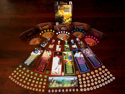 Biblios Dice Game Monopolis Biblios Dice Base Tabletop, Board and Card Game