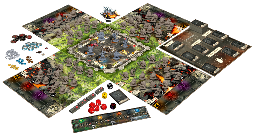 B-Sieged Sons Of The Abyss Board Game Monopolis B-Sieged Sons of the Abyss Base Tabletop, Board and Card Game