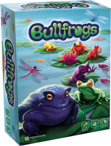 Monopolis Bullfrogs Base Tabletop, Board and Card Game