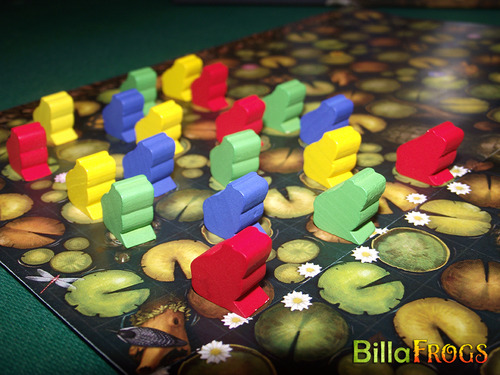 Monopolis Bullfrogs Base Tabletop, Board and Card Game