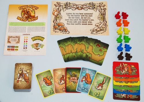 Monopolis Bunny Bunny Moose Moose Base Tabletop, Board and Card Game