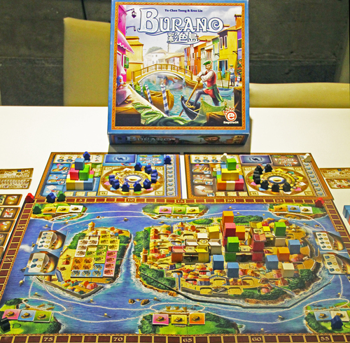 Monopolis Burano Base Tabletop, Board and Card Game