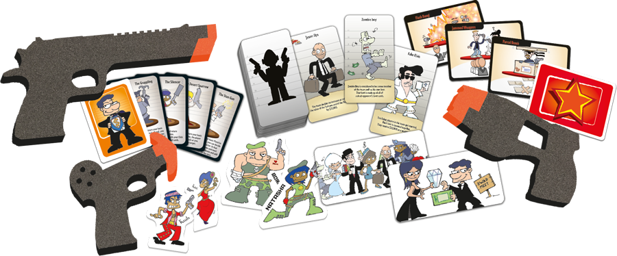 Monopolis Cash and Guns 2nd Edition Expansion Tabletop, Board and Card Game