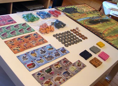 Caylus Board Game Monopolis Caylus Base Tabletop, Board and Card Game