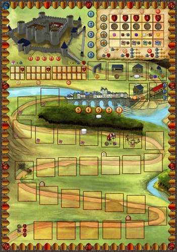 Caylus Board Game Monopolis Caylus Base Tabletop, Board and Card Game