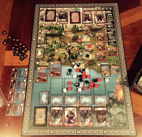 Champions of Midgard Board Game Monopolis Champions of Midgard Base Tabletop, Board and Card Game