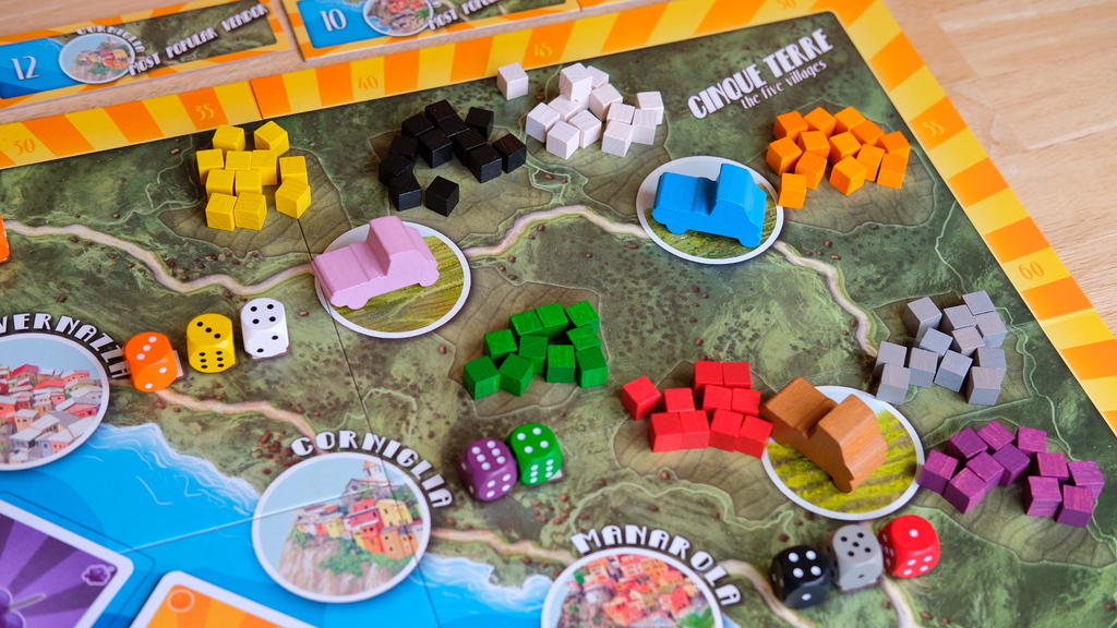Cinque Terre Board Game Monopolis Cinque Terre Base Tabletop, Board and Card Game