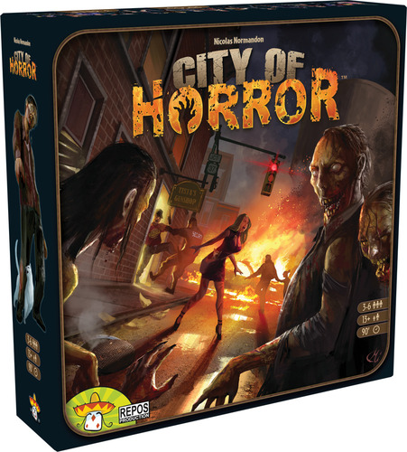 City of Horror Board Game Monopolis City of Horror Base Tabletop, Board and Card Game