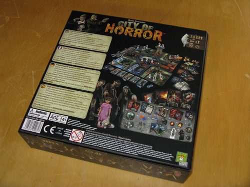 City of Horror Board Game Monopolis City of Horror Base Tabletop, Board and Card Game