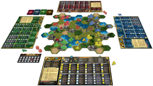 Monopolis Clash of Cultures Base Tabletop, Board and Card Game