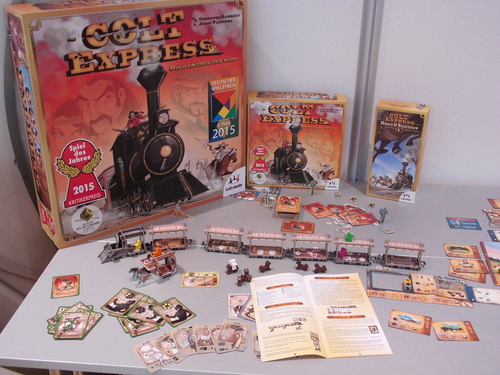 Colt Express Horses and Stagecoach Expansion Board Game Monopolis Colt Express Express Horse and Stagecoach Expansion Tabletop, Board and Card Game