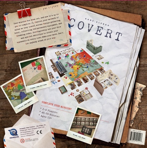 Covert Board Game Monopolis Covert Base Tabletop, Board and Card Game