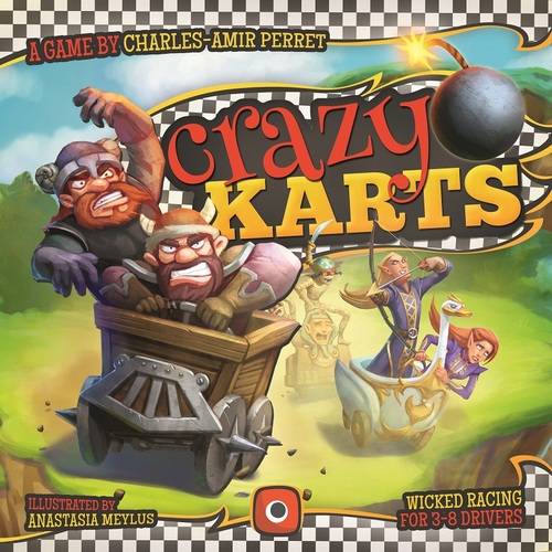 Crazy Karts Board Game Monopolis Crazy Karts Base Tabletop, Board and Card Game