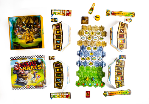 Crazy Karts Board Game Monopolis Crazy Karts Base Tabletop, Board and Card Game