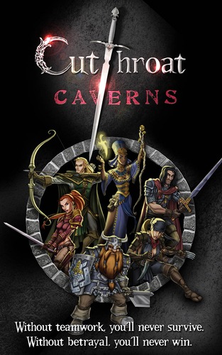 Cutthroat Caverns Board Game Monopolis Cutthroat Caverns Base Tabletop, Board and Card Game