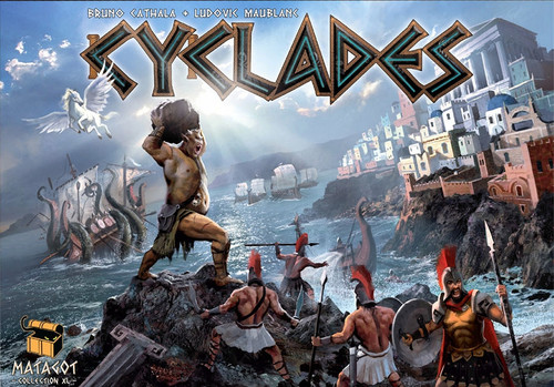 Monopolis Cyclades Base Tabletop, Board and Card Game
