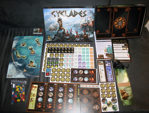 Monopolis Cyclades Base Tabletop, Board and Card Game