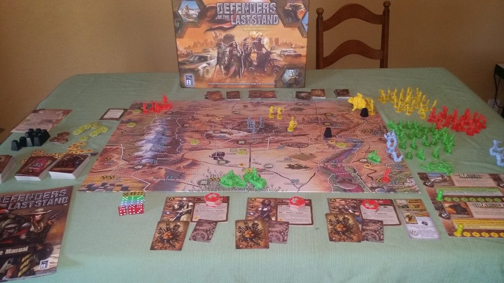 Monopolis Defenders of the last stand Base Tabletop, Board and Card Game
