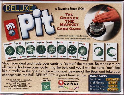 Deluxe Pit Card Game Monopolis Deluxe Pit Base Tabletop, Board and Card Game