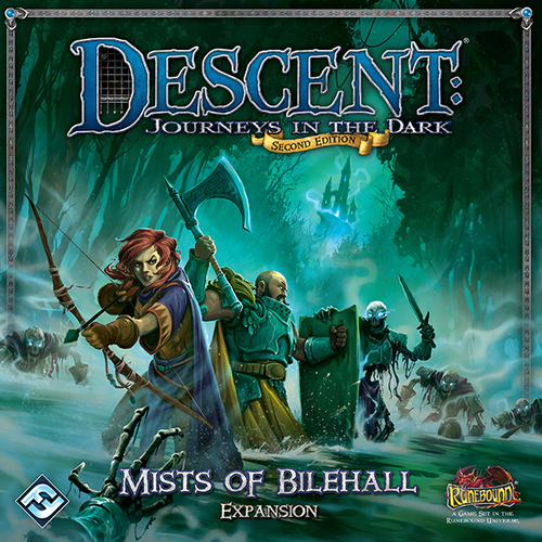 Descent: Journeys in the Dark Expansion Mists of Bilehall Board Game Monopolis Descent Mists of Bilehall Expansion Tabletop, Board and Card Game