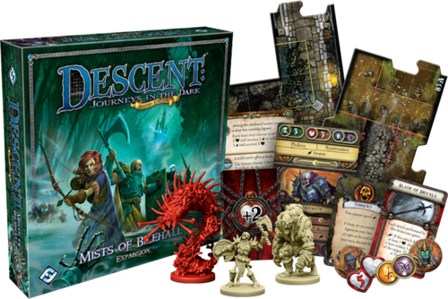 Descent: Journeys in the Dark Expansion Mists of Bilehall Board Game Monopolis Descent Mists of Bilehall Expansion Tabletop, Board and Card Game