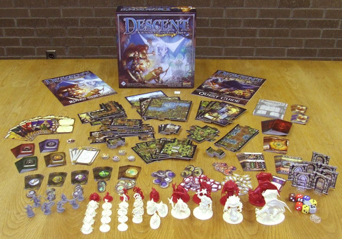Descent: Journey in the dark 2nd Edition board game Monopolis Descent Base Tabletop, Board and Card Game