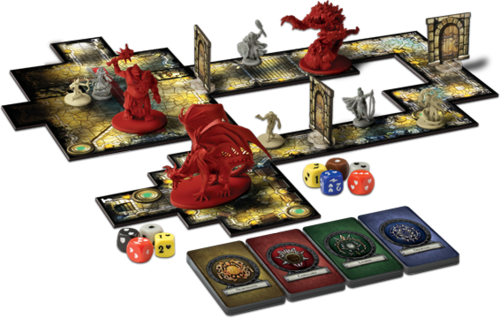 Descent: Journey in the dark 2nd Edition board game Monopolis Descent Base Tabletop, Board and Card Game