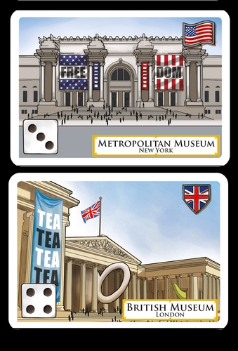 Monopolis Dice Heist Base Tabletop, Board and Card Game