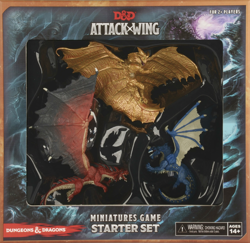 Dungeon and Dragons Attack Wing Starter Set Board Game Monopolis Dungeon and Dragons Attack Wing Base Tabletop, Board and Card Game