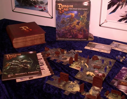 Dungeon Saga: Dwarf King's Quest Board Game Monopolis Dungeon Saga: Dwarf King's Quest Base Tabletop, Board and Card Game