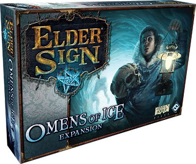 Elder Sign Omens of Ice Expansion Board Game Monopolis Elder Sign Omens of Ice Expansion Tabletop, Board and Card Game