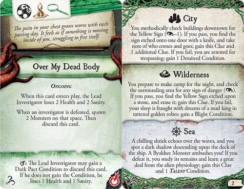 Monopolis Eldritch Horror Signs of Carcossa Expansion Tabletop, Board and Card Game