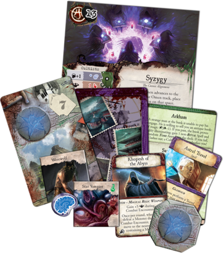 Eldritch Horror expansion Strange Remnants board game Monopolis Eldritch Strange Remnants Lore Expansion Tabletop, Board and Card Game