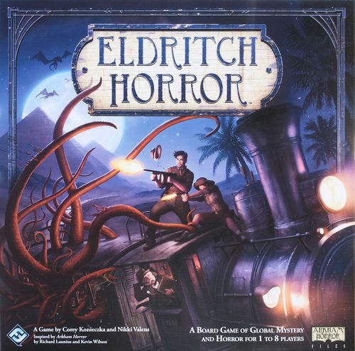 Eldritch Horror Board Game Monopolis Eldritch Horror Base Tabletop, Board and Card Game