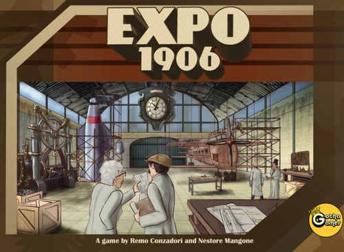 Monopolis Expo 1906 Base Tabletop, Board and Card Game