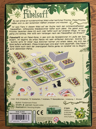 Fabled Fruit Board Game Monopolis Fabled Base Tabletop, Board and Card Game